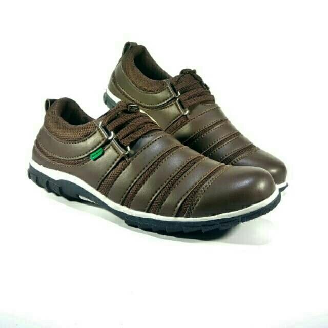 sepatu slop pria casual kickers sport murah running kasual sneakers GO