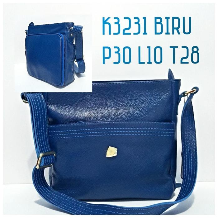 Tas Kulit Papillon Original K3231 Biru