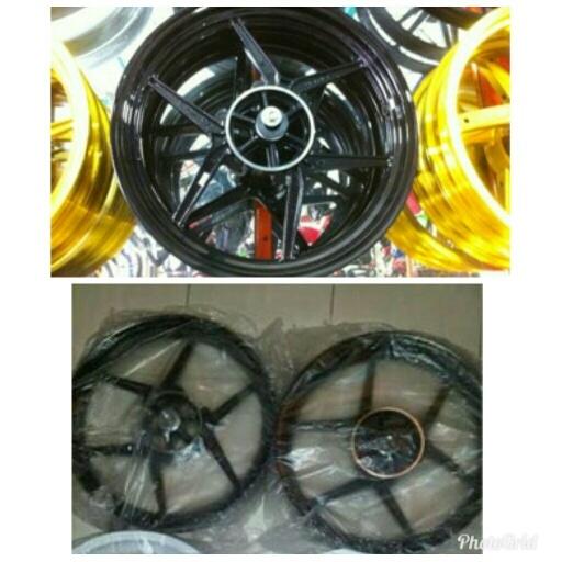 velg axio scorpio disc depan belakang
