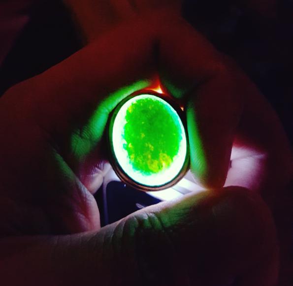 Natural Bacan Halmahera Hijau Langka Mulus Plong