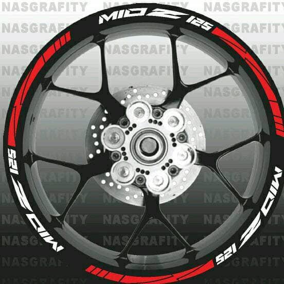 stiker velg mio z