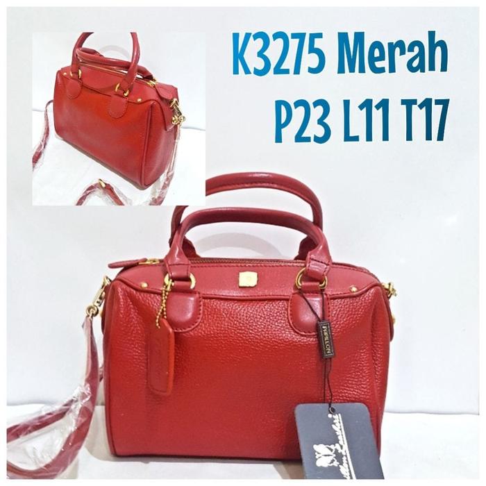 Tas Kulit Papillon Original K3275 Merah