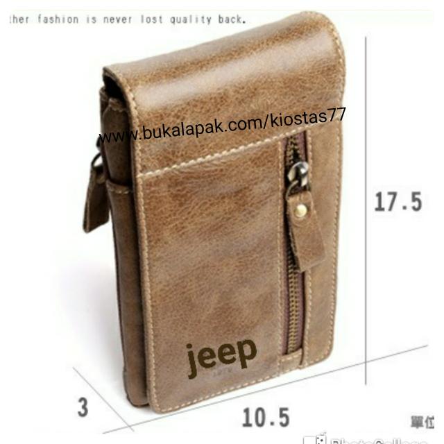 Dompet hp jeep. Tas hp .Tas kulit .Dompet kulit asli .Jeep original