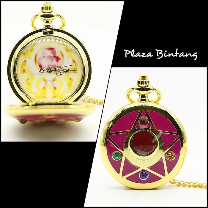 Jam Saku Batu Sailor Moon Unik Original