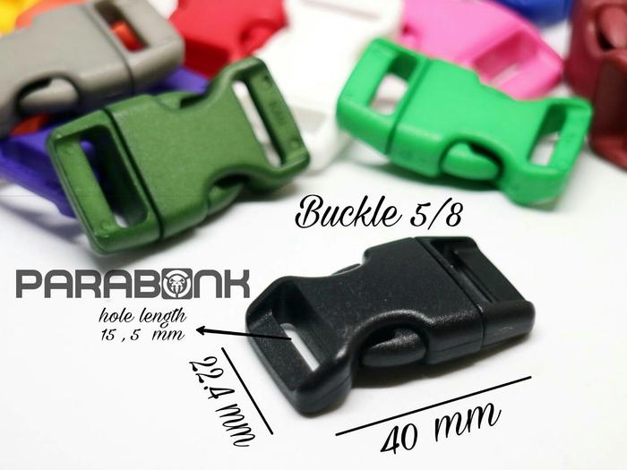 buckle 5/8 inch various color
