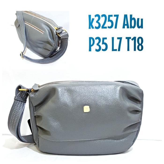 Tas Kulit Papillon Original K3257 Abu