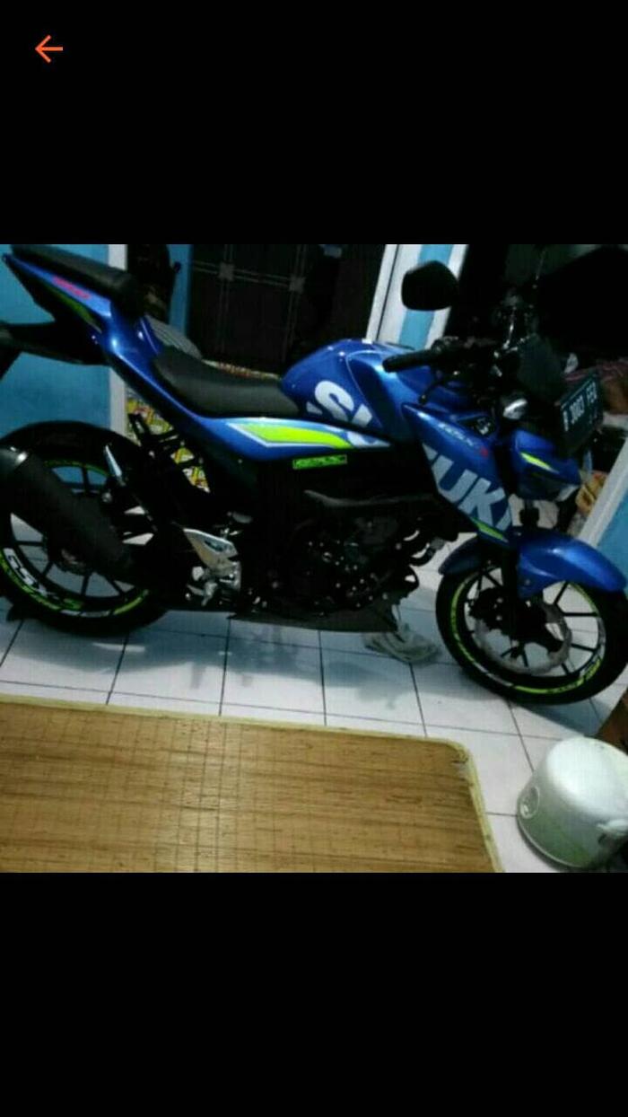 Stiker Velg Motor Wheel Striping Suzuki GSX S 150 utk Velg Ring 17.