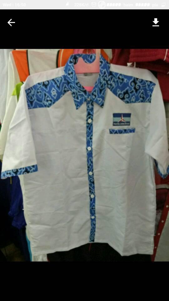 PARTAI DEMOKRAT/BATIK DEMOKRAT/KEMEJA DEMOKRAT/KEMEJA KEREN
