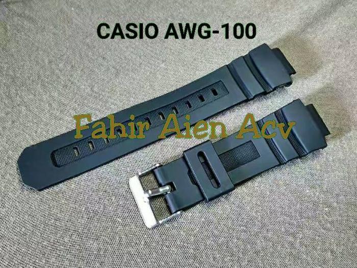 Strap Tali Jam Tangan CASIO AWG-100/Tali Jam CASIO AWG-100/Tali CASIO