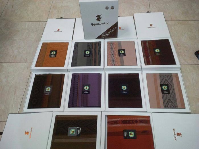 GROSIR Sarung Gajah Duduk Tenun Signature Premium | Maestro Marrakesh