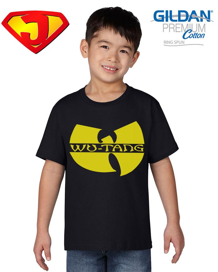 Kaos Band Anak Laki-laki / Perempuan Original Gildan - Wu-Tang Clan
