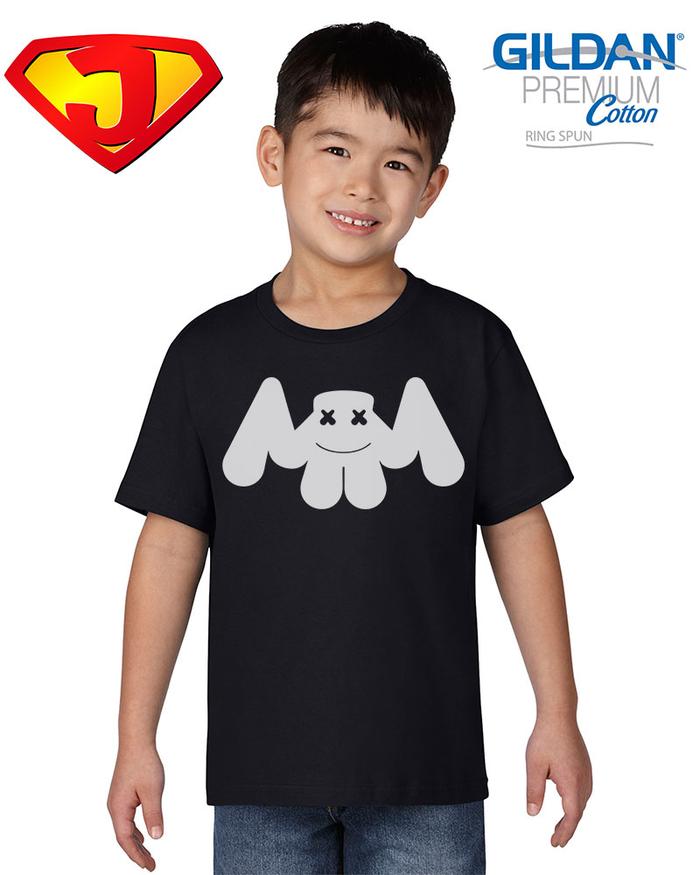 Kaos Band Anak Cowok / Cewek Original Gildan - Marshmello