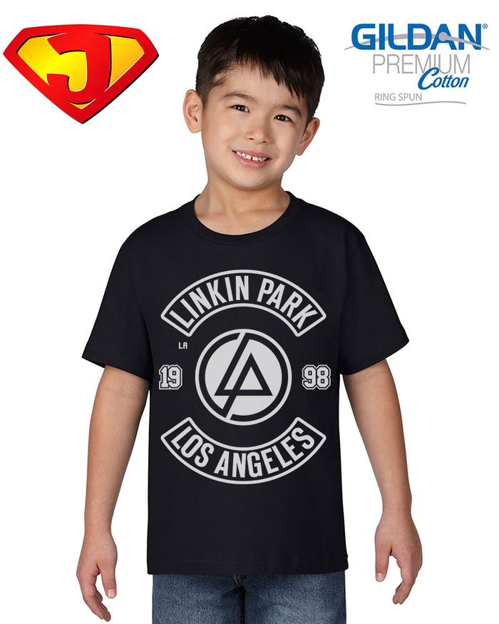 Kaos Anak Cowok / Cewek Original Gildan - Band Metal Linkin Park