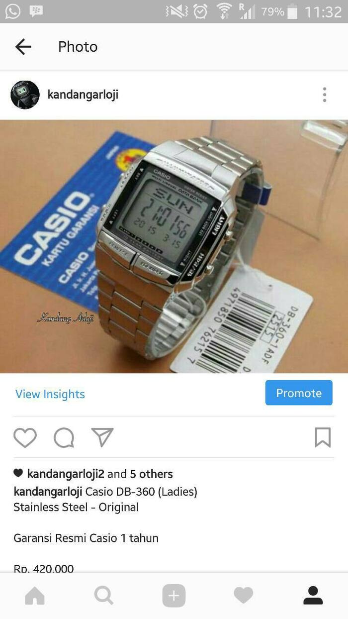 Casio DATABANK DB-360 DB360 ORIGINAL