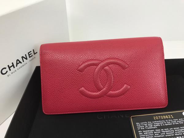 chanel wallet 2 fold