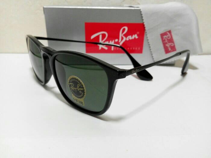 Sunglass RB Chris 4187 Black Doff