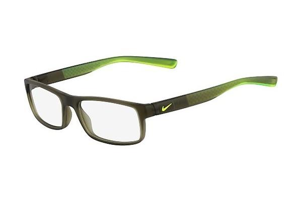 kacamata frame pria NIKE 7090 live free ( grey hijau )