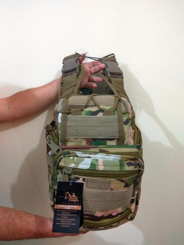 Tas Selempang Loreng - Tas Selempang Army - Loreng Multicamp