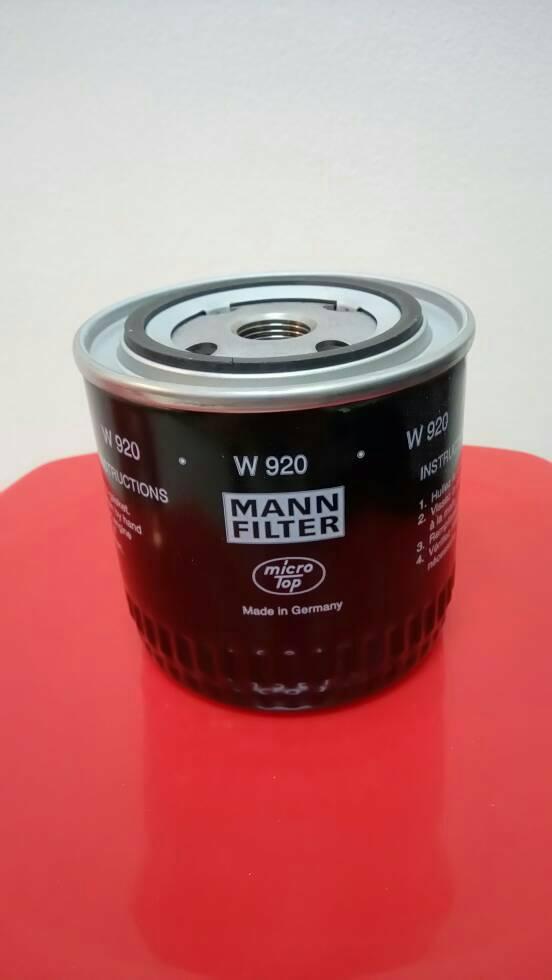 Filter Mann W920 / OC63 / LS149 / R62 / PH2811 / H10W03