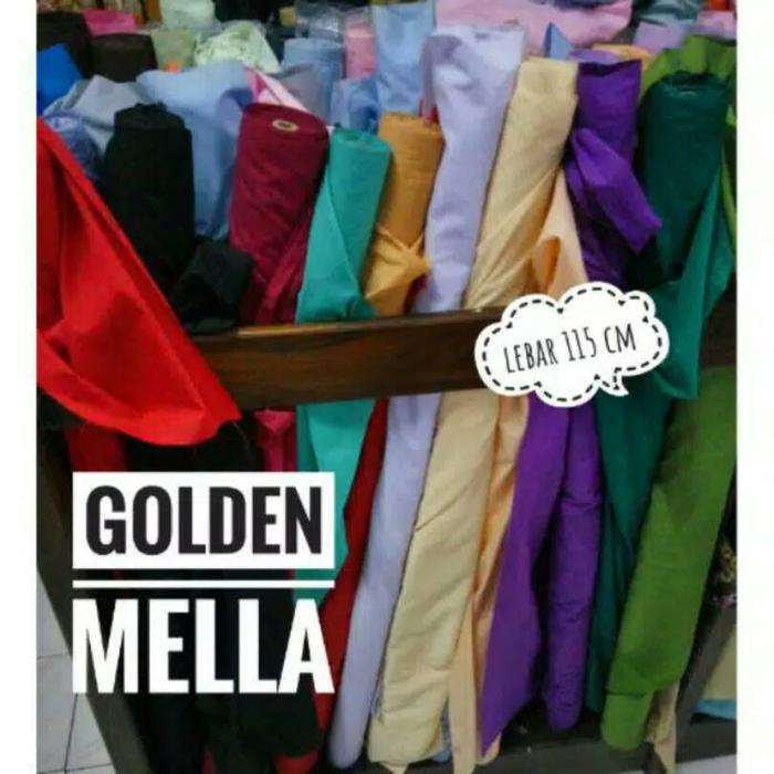 Kain katun golden mella polos