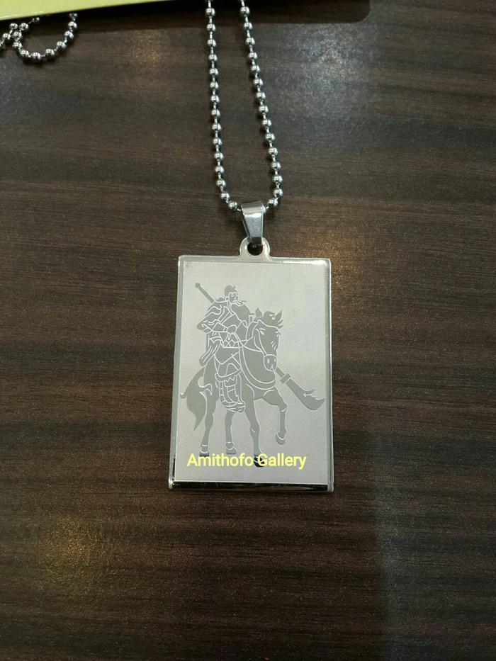 liontin kwan kong naik kuda