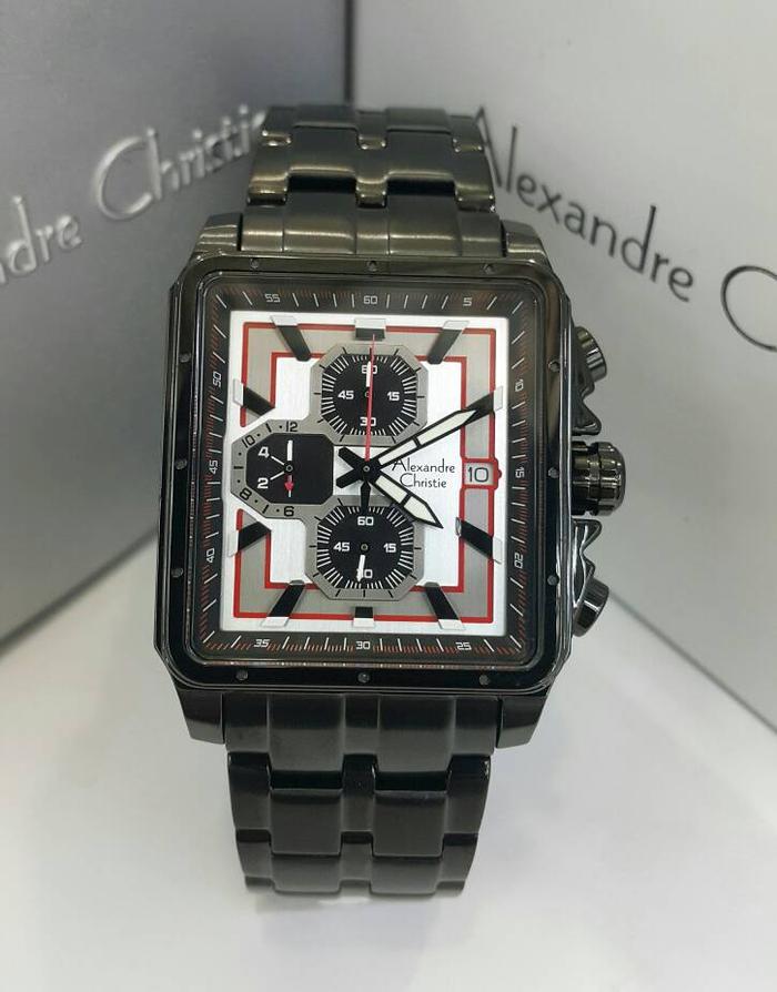 jam tangan pria alexandre christie 6377MC
