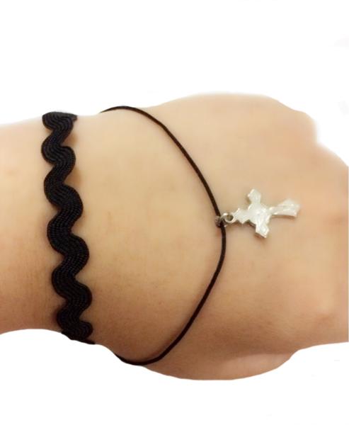 Gelang Choker Salib