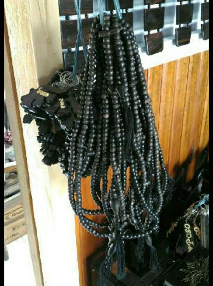 tasbih dari kayu ebony