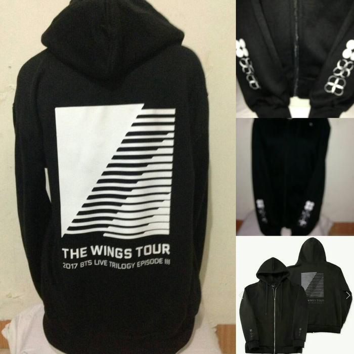 JAKET HOODIE BTS WINGS TOUR