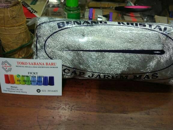 benang kristal untuk songket palembang silungkang pandai sikek