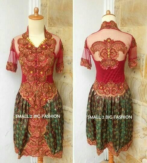 kebaya dress / batik / dress batik / terusan batik / terusan kebaya