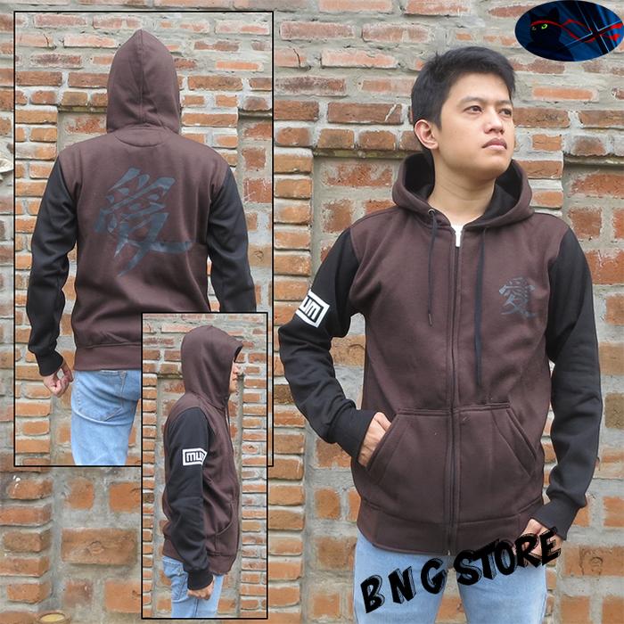 Jaket Gaara Hitam Coklat