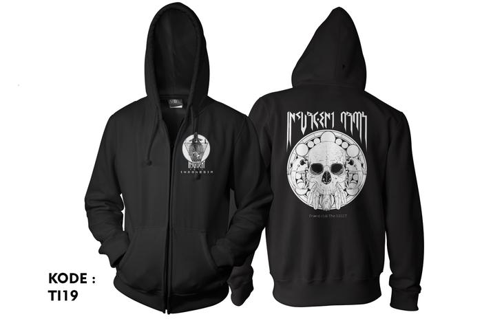 Jaket the insurgent army the sigit-hoodie zipper ti19
