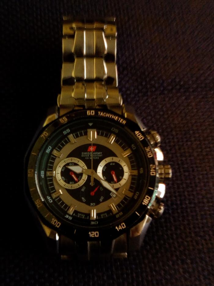 jam tangan swiss army crono ori