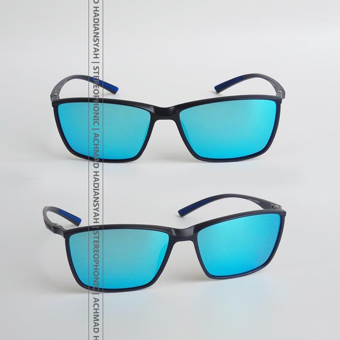 Kacamata Porsche Design Eyewear P'8000 Frame P8000 SUNGLASSES Biru 01