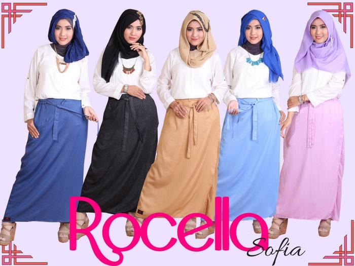 Rok Celana Muslimah Rocella Sofia - Rok Celana Panjang