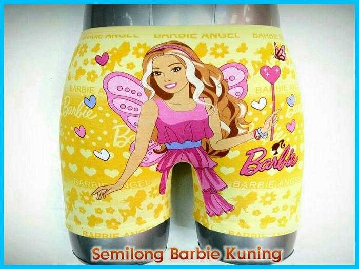 Celana Dalam Anak Perempuan (Semilong) "Barbie Kuning"