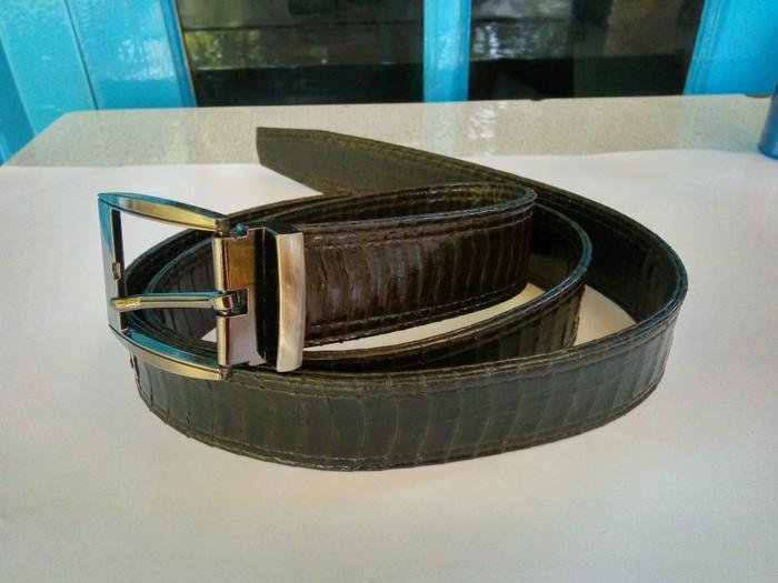 Sabuk / Ikat Pinggang Kulit Ular Asli