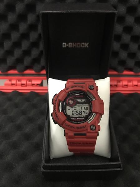 Gshock Frogman Red Devil GWF 1000RD