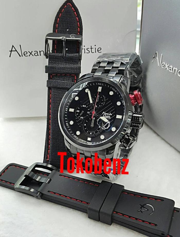 jam tangan pria alexandre christie ac 6163 MC