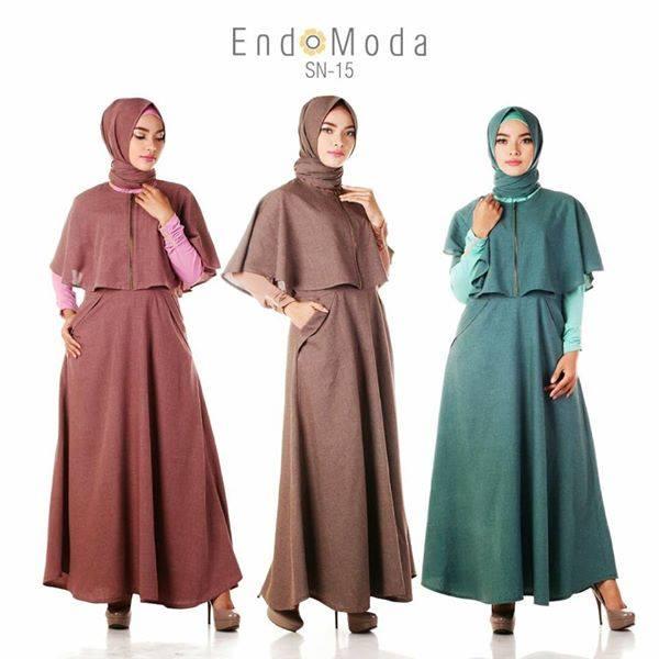 GAMIS JUMBO ENDOMODA SN 15 XXL /BAJU MUSLIM WANITA