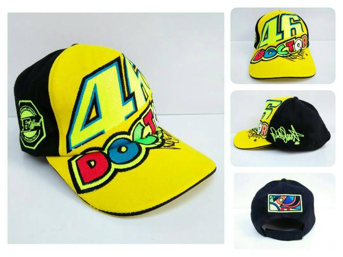 Topi Motogp 46 Doctor Kuning (VR T 13)