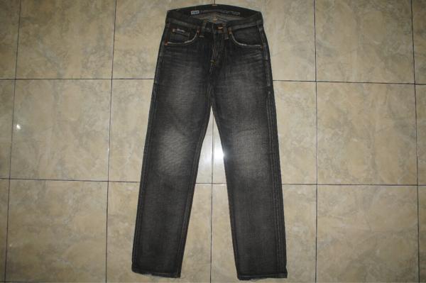 EDWIN 503 JAPAN Broken Black Jeans