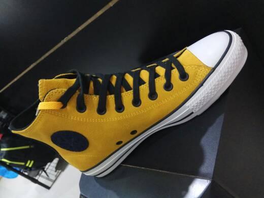 converse ct pro suede hi yellow