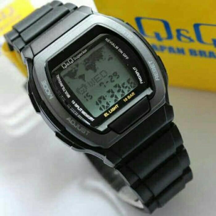 Jam Tangan Pria - Wanita - Data Bank QQ Q&Q MMW3P101Y MMW3 Silver