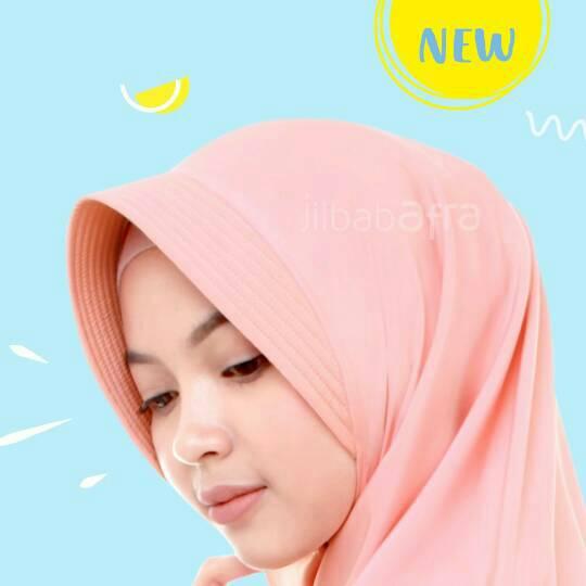 Khansa (Khimar Antem Serut Jilbab Afra Size M)