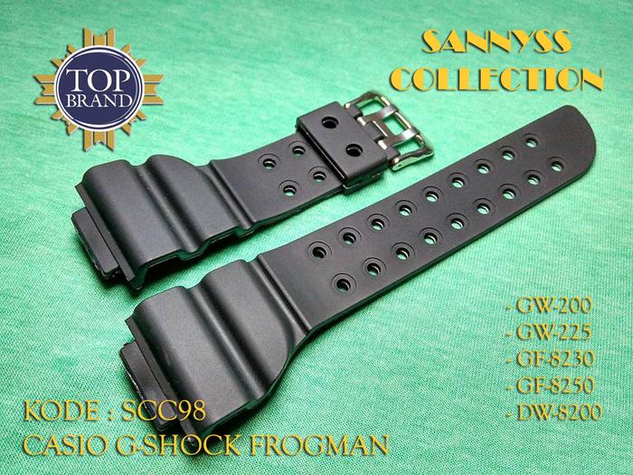 STRAP TALI JAM CASIO GSHOCK FROGMAN DW-8200 - DW 8200 - DW8200