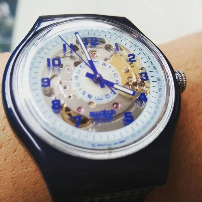 swatch automatic roundabout