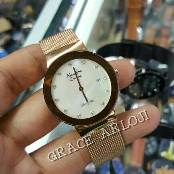 Alexandre Christie AC 2607 Rosegold NEW original