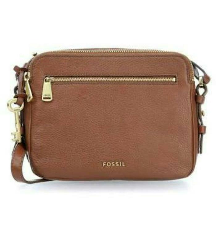 Fossil Fosil Piper Toaster Brown Coklat Selempang